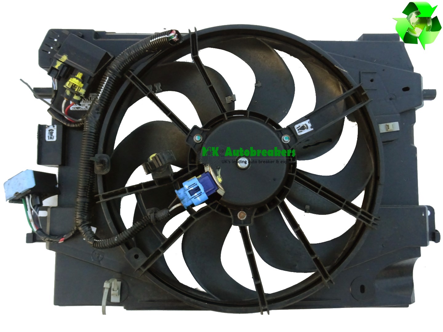Dacia Sandero Radiator Fan and Shroud 214811897R | MK Autobreakers Ltd